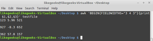 awk命令用法教程：30个文本处理示例