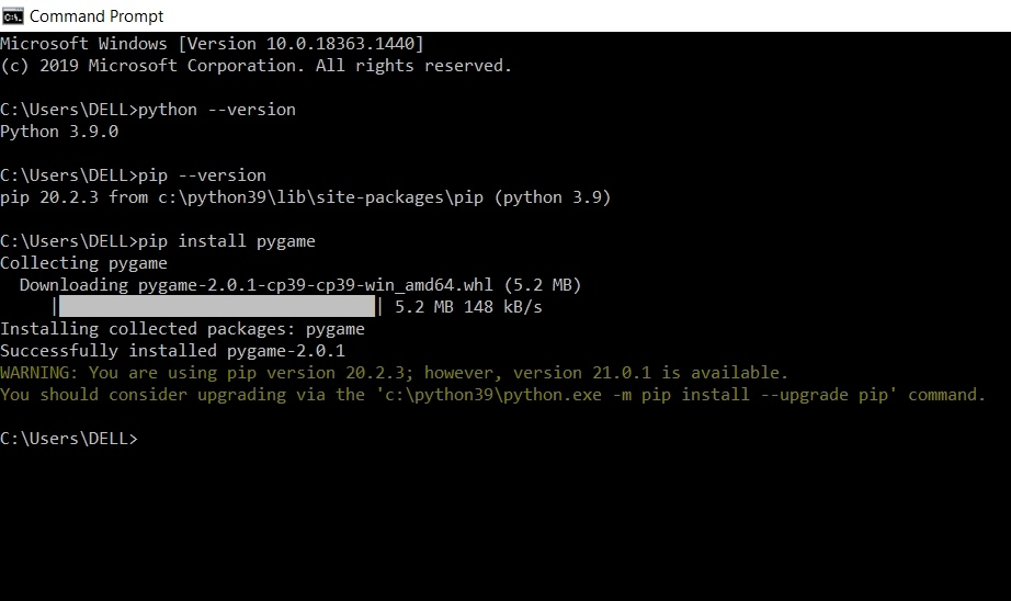 Windows上Python如何安装pygame？详细步骤图解