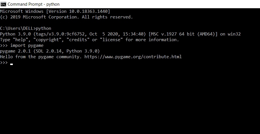 Windows上Python如何安装pygame？详细步骤图解