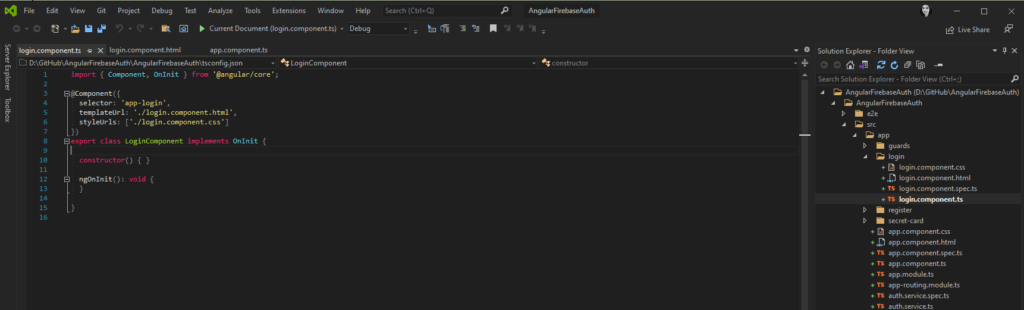 voyager theme visual studio