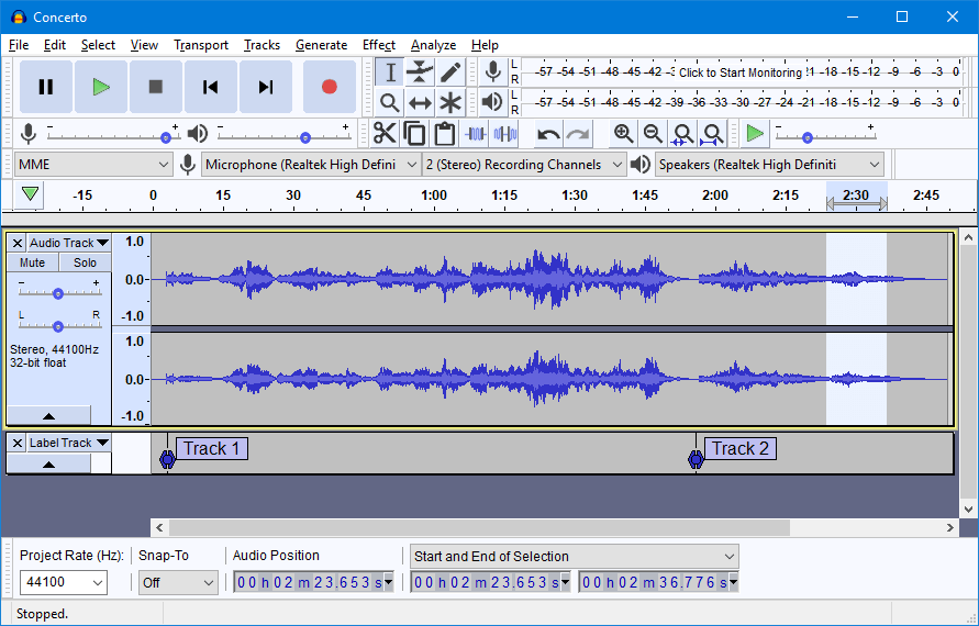 Audacity – 跨平台音频软件