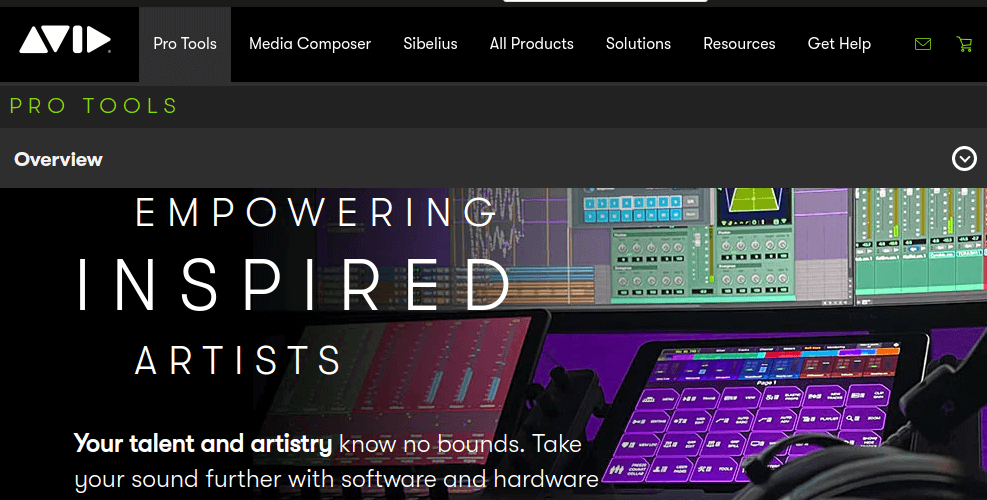 Avid Pro tools First