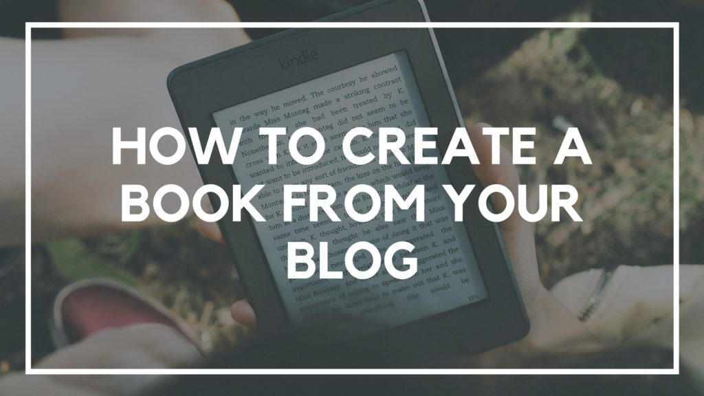 如何从你的博客创建一本书