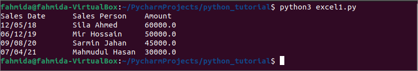 如何在python中读取excel（xlsx）文件