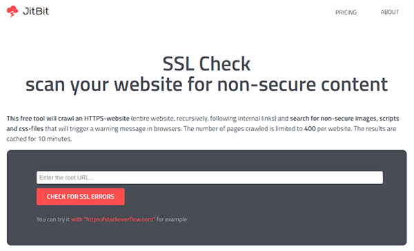 JitBit SSL 检查