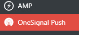 WordPress 仪表板中的 OneSignal 插件设置