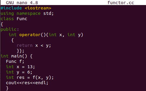 C++函子用法：什么是C++中的函子？如何使用函子？