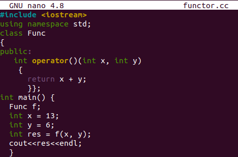 C++函子用法：什么是C++中的函子？如何使用函子？