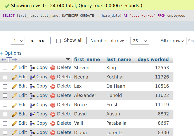 MySQL中的datediff是什么？如何使用？