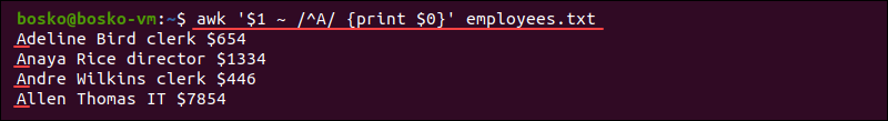 Linux中的AWK命令及示例:如何使用AWK?