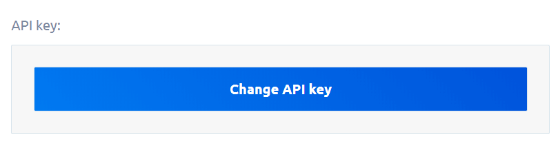 在 Cuttly 中更改 API 密钥