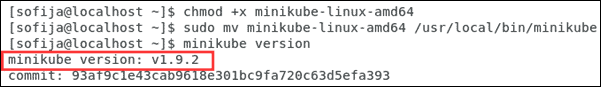 验证 Minikube 安装。