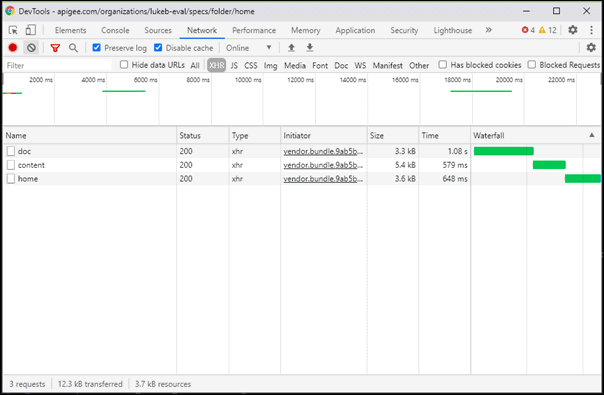 Chrome DevTool 显示在后台工作的 API 规范。