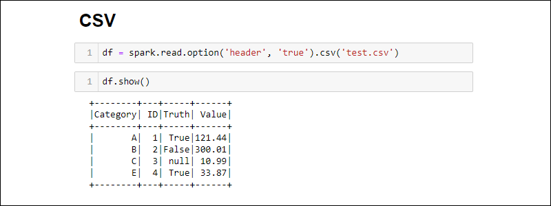 从 CSV 文件中读取 DataFrame