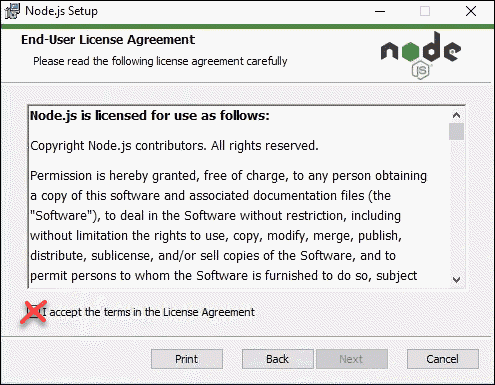 Node.js 许可协议