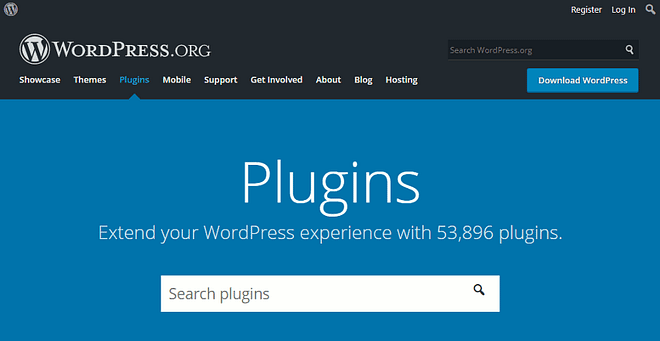 WordPress.org 插件目录。