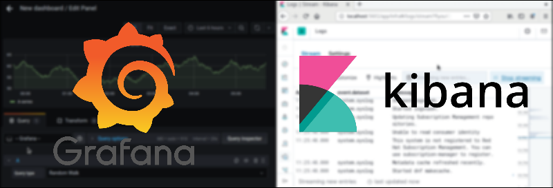 针对 CI/CD 安全性的 Grafana 和 Kibana 监控工具接口比较 