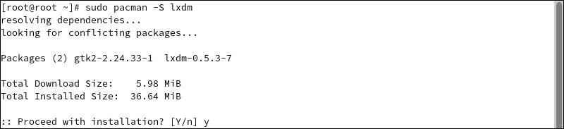 安装 LXDM 显示管理器