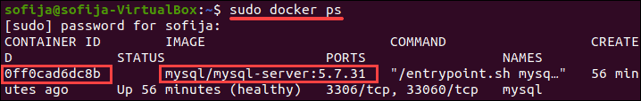 列出 Docker 容器。