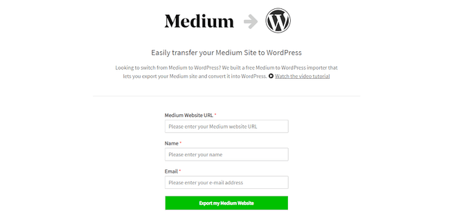 如何从medium迁移到WordPres：移动站点的分步教程