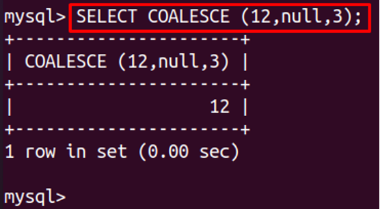 如何使用MySQL COALESCE函数？用法详解