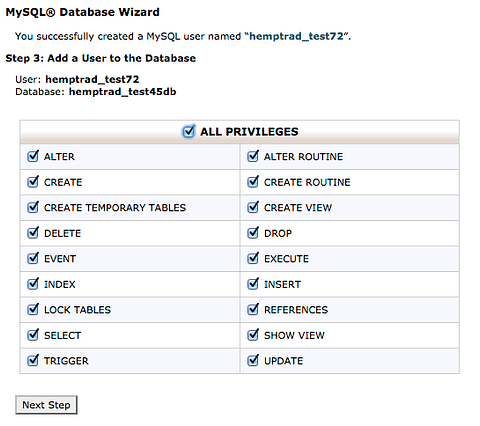 MySQL数据库用户权限