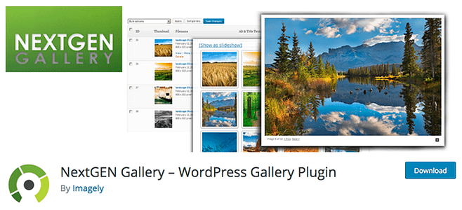 nextGEN Gallery WordPress 插件
