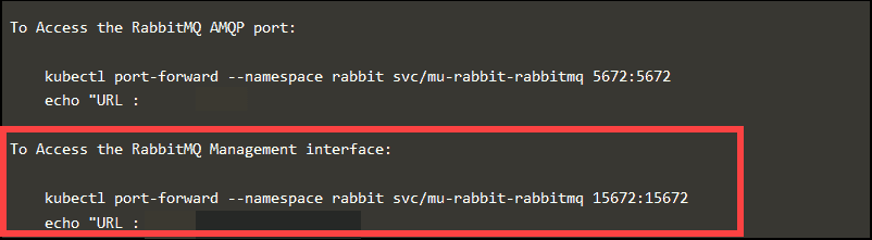 有关 RabbitMQ 服务器的 IP 和端口号的信息。