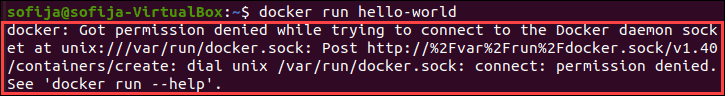 在 ubuntu 20.04 中不使用 sudo 运行 Docker 命令