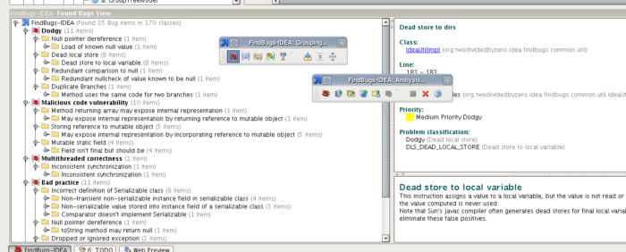 findbugs 的想法