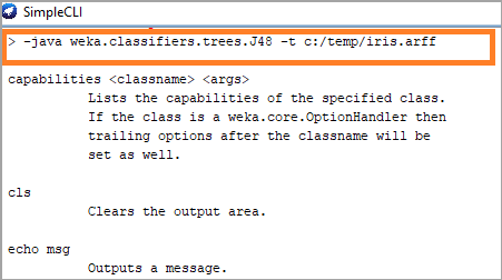 简单的 CLI 命令