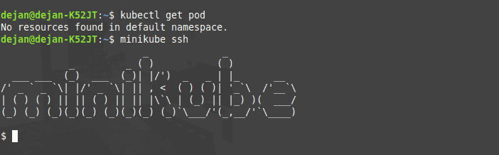 如何通过 SSH 连接到你的 Minikube 节点。