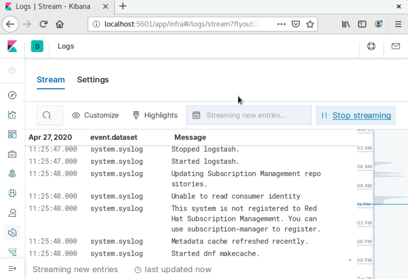 如何在CentOS 8上安装ELK栈（Elasticsearch、Logstash和Kibana）