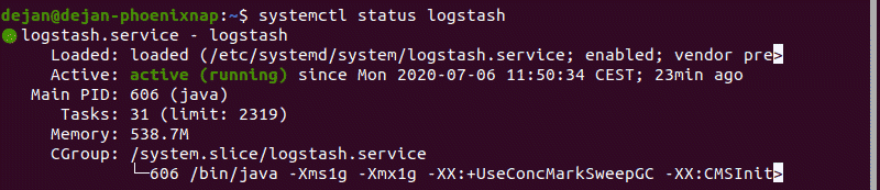 检查logstash系统状态