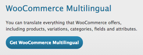 WPML 的 WooCommerce 多语言插件