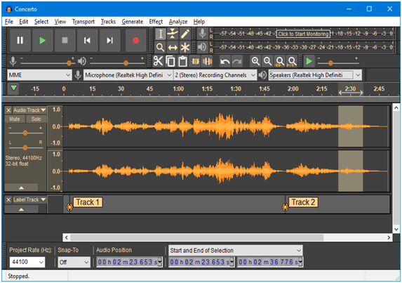 Audacity - 适用于 Windows 的最佳音频编辑软件