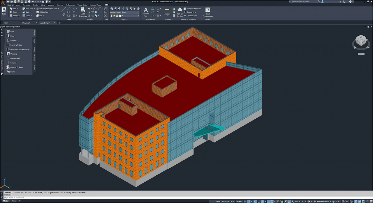 AutoCAD 建筑软件