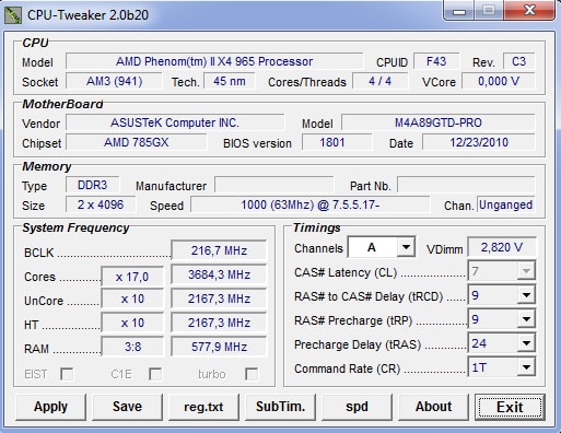 CPU 调整器 2.0