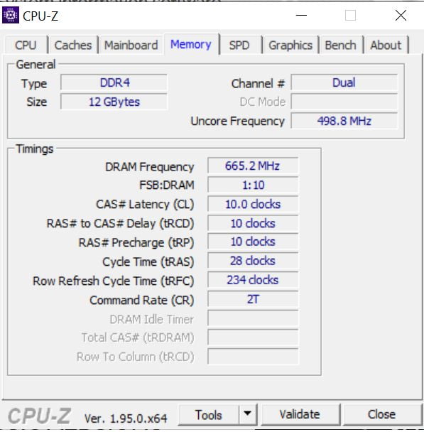 检查 RAM 类型 DDR3 或 DDR4