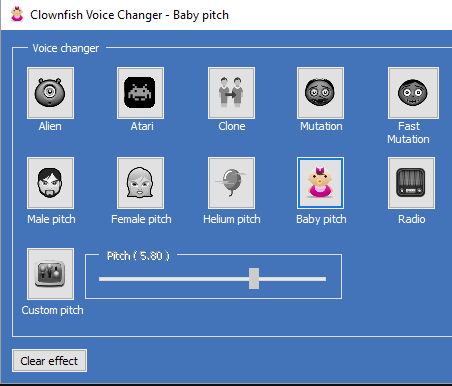 小丑鱼变声器