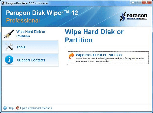 Disk Wiper Professional - 带有内置 Wipe Media Builder 的最佳文件粉碎机