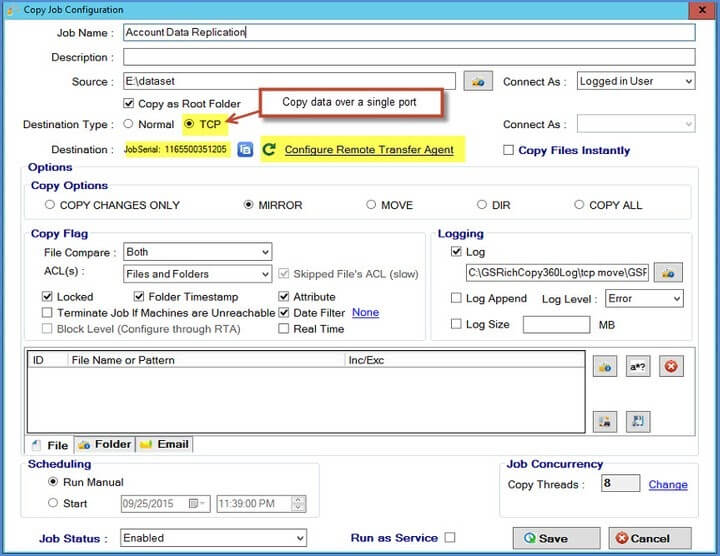 GS RichCopy 360 - 数据复制软件