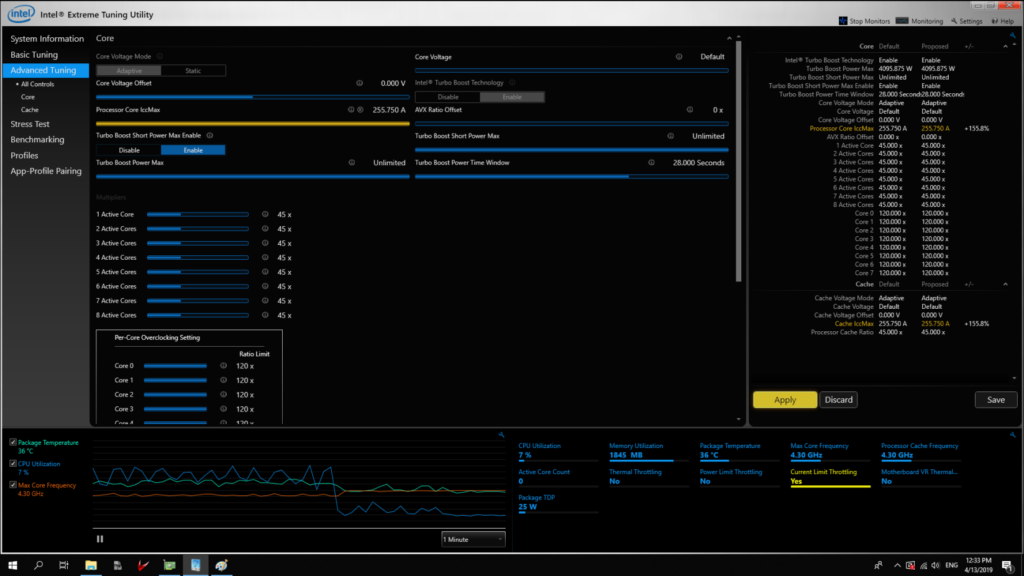 Intel Extreme Tuning Utility Intel XTU