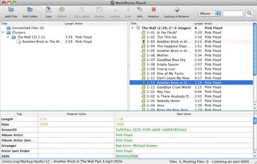 MusicBrainz Picard