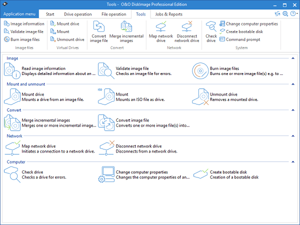 适用于 Windows 10 的 O&O DiskImage 12