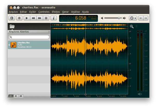 Ocenaudio - 最好的免费音频编辑软件