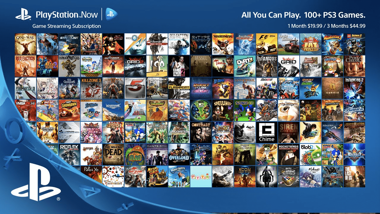 PlayStation Now - 最佳云游戏服务