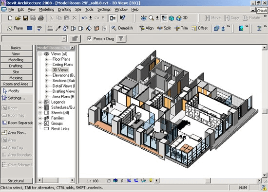 面向建筑师的 Revit Architecture 软件