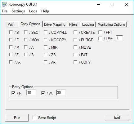 Robo Copy- 文件复制软件