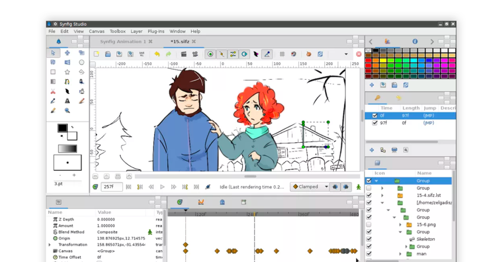 Synfig Studio 图像